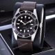 Clone Tudor Heritage Black Bay Automatic Watches Dark Red Bezel Silver Case (13)_th.jpg